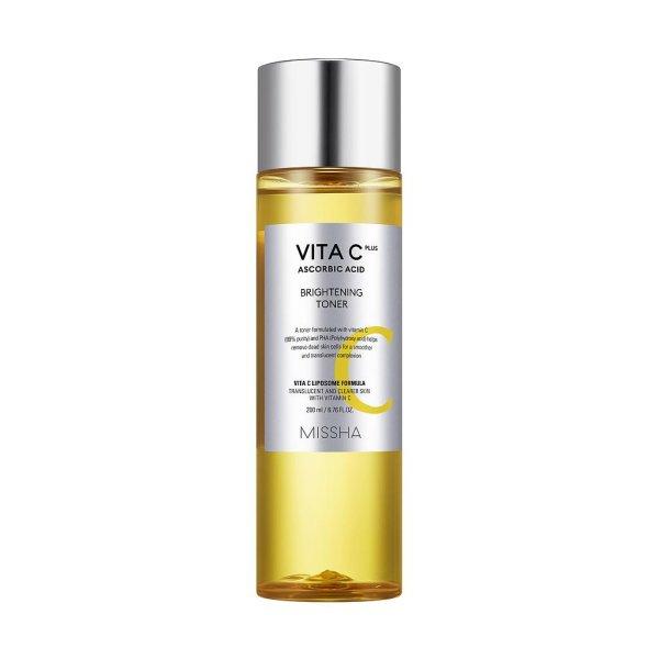 Missha Világosító tonik C-vitaminnal Vita C Plus (Brightening Toner) 200 ml