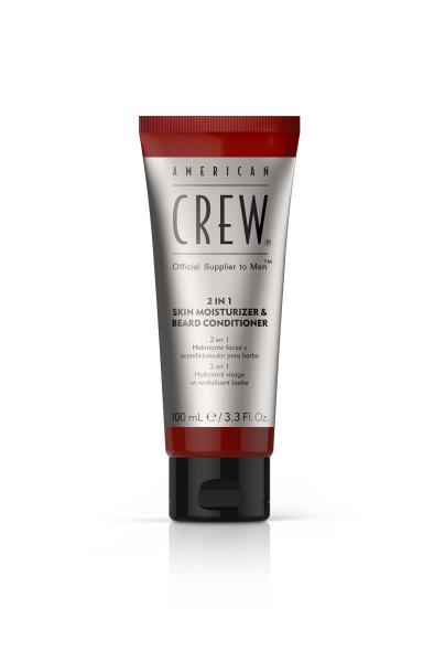 American Crew Hidratáló kondicionáló arcra és szakállra (2in1 Skin
Moisturizer & Beard Conditioner) 100 ml
