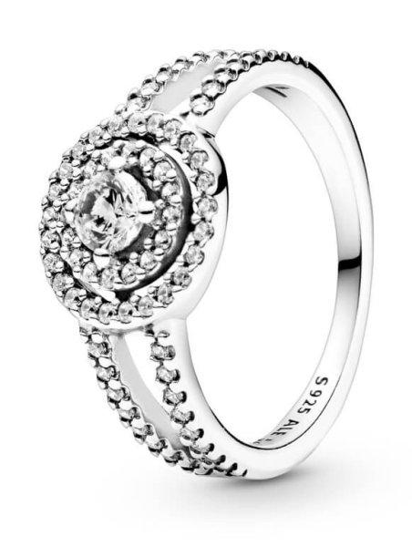Pandora Luxus csillogó ezüst gyűrű 199408c01 60 mm