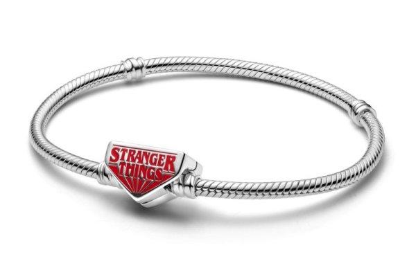Pandora Ezüst karkötő medálokra Stranger Things Moments 593572C01 20 cm