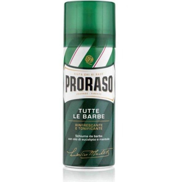 Proraso Utazási frissítő borotvahab Green Eukalyptus (Shaving Foam) 50 ml