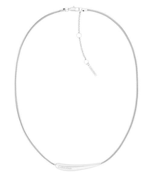 Calvin Klein Gyengéd női acél nyaklánc Elongated Drops 35000338