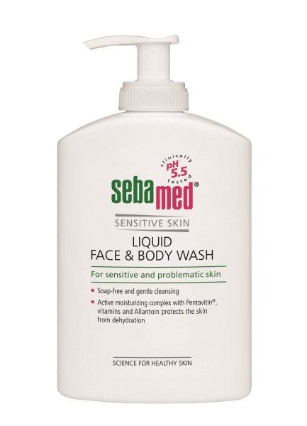 Sebamed Gyengéd mosakodó emulzió arcra és testre pumpával Classic (Liquid
Face & Body Wash) 400 ml