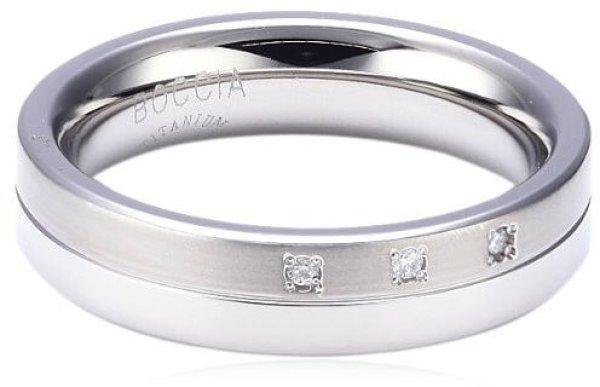 Boccia Titanium Titán karikagyűrű gyémántokkal 0129-03 60 mm