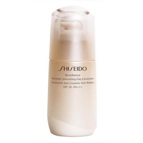 Shiseido Védő emulzió a bőröregedés ellen SPF 20 Benefiance (Wrinkle
Smoothing Day) 75 ml