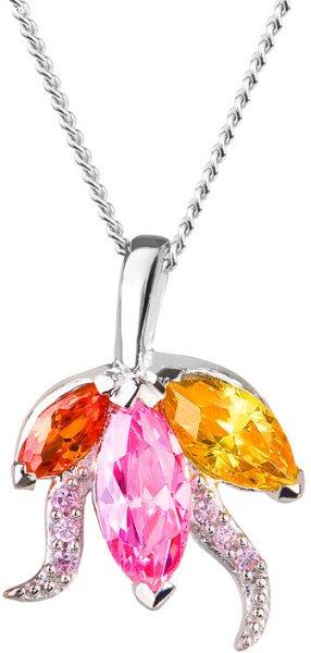 Preciosa Ezüst nyaklánc csillogó medállal Delicate 5067 69