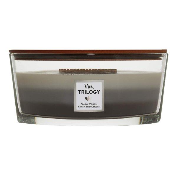 WoodWick Illatgyertya Trilogy Warm Woods 453 g