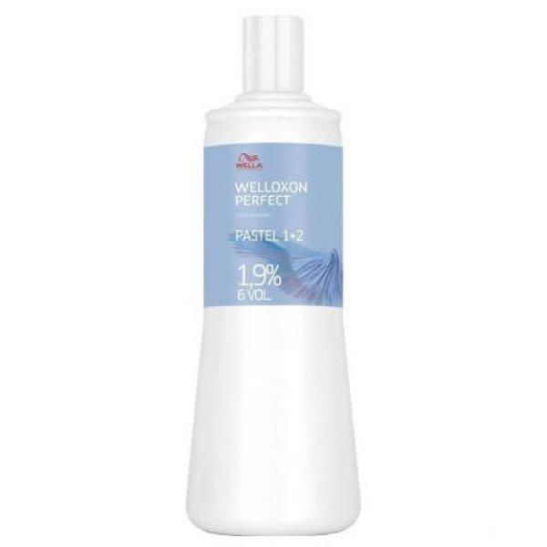 Wella Professionals Krémes oxidációs előhívó 1,9 % 6 vol. Welloxon Perfect
Pastel 1+2 (Cream Developer)