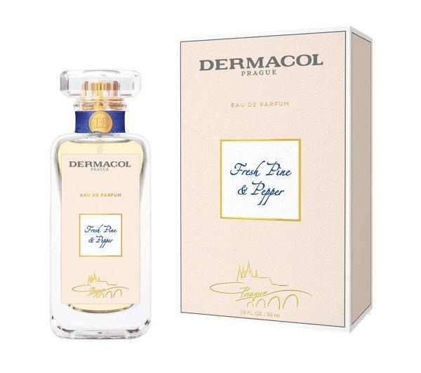 Dermacol Parfümös víz férfiaknak fenyő és rózsabors illatával Fresh Pine
and Pepper EDP 50 ml