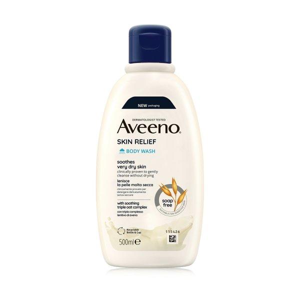 Aveeno Parfümmentes hidratáló tusfürdő Skin Relief (Body Wash) 500 ml
