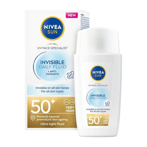 Nivea Arckrém Specialist Invisible Daily Fluid SPF 50+ 40 ml