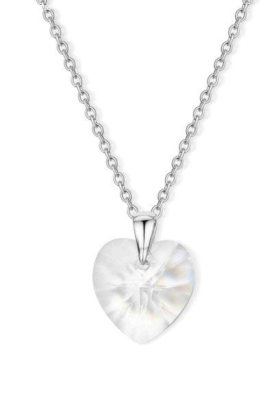 CRYSTalp Romantikus nyaklánc szívvel Lovely Heart 3048.CAB.R