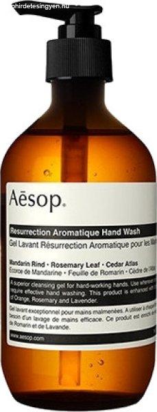Aesop Gyengéd kéztisztító gél (Resurrection Aromatique Hand Wash) 500 ml
– adagolóval