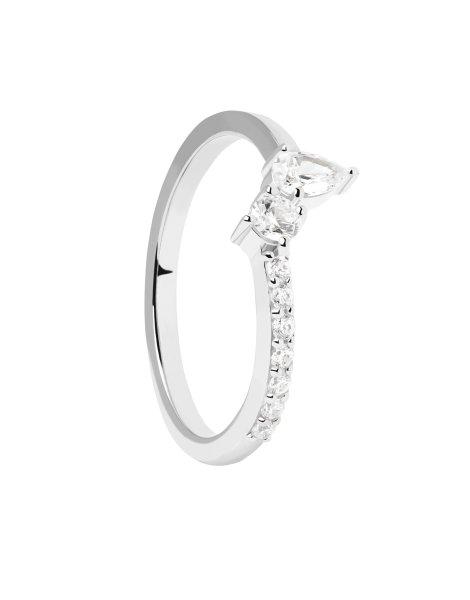 PDPAOLA Gyönyörű ezüst gyűrű cirkónium kövekkel Ava Essentials AN02-863
54 mm