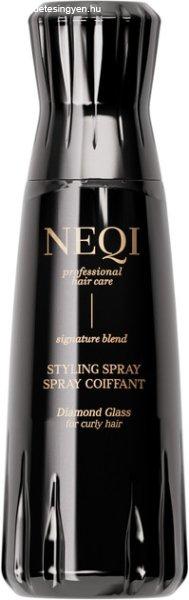 NEQI Hajformázó spray göndör hajra Diamond Glass (Styling Spray) 180 ml