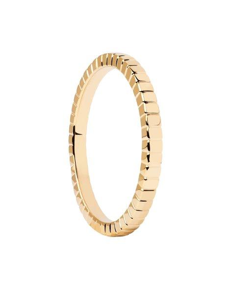 PDPAOLA Minimalista, aranyozott gyűrű Lea Essentials AN01-811 48 mm