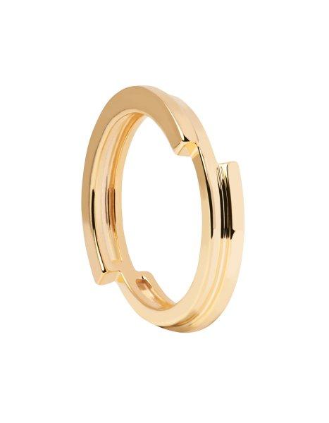PDPAOLA Minimalista, aranyozott gyűrű Genesis Essentials AN01-898 52 mm