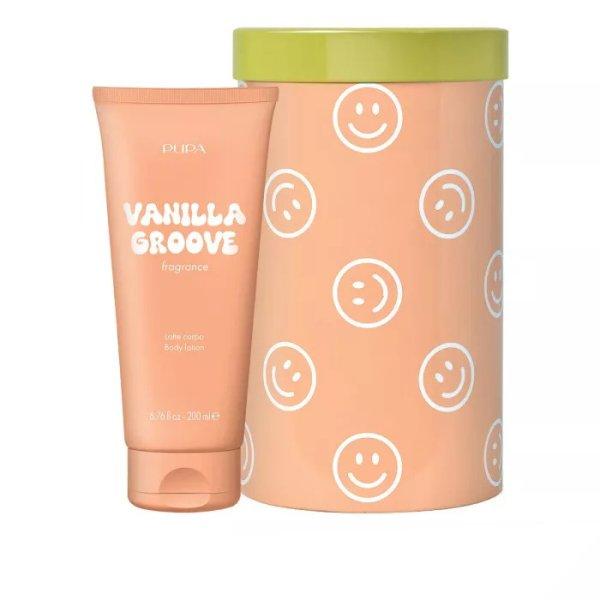 PUPA Milano Testápoló tej Vanilla Groove Happy Box (Body Lotion) 200 ml