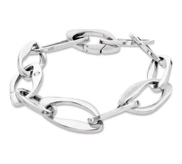 Calvin Klein Jellegzetes acél karkötő Harmonious Connection 35000687
