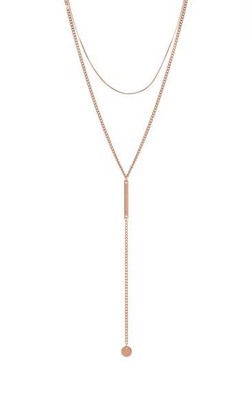 Troli Elegáns bronz nyaklánc VGX1760RG/RE