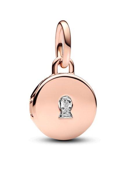 Pandora Bronz medál Nyitható medalion Rose 783066C01