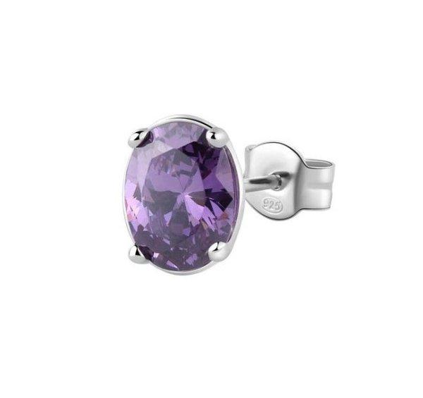 Brosway Bájos single fülbevaló Fancy Magic Purple FMP08 - 1 db