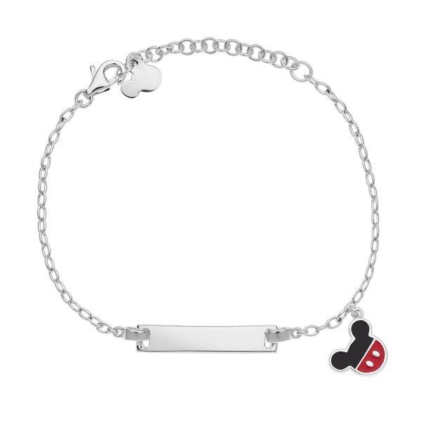 Disney Gyönyörű ezüst karkötő Mickey Mouse BS00049SL-55.CS