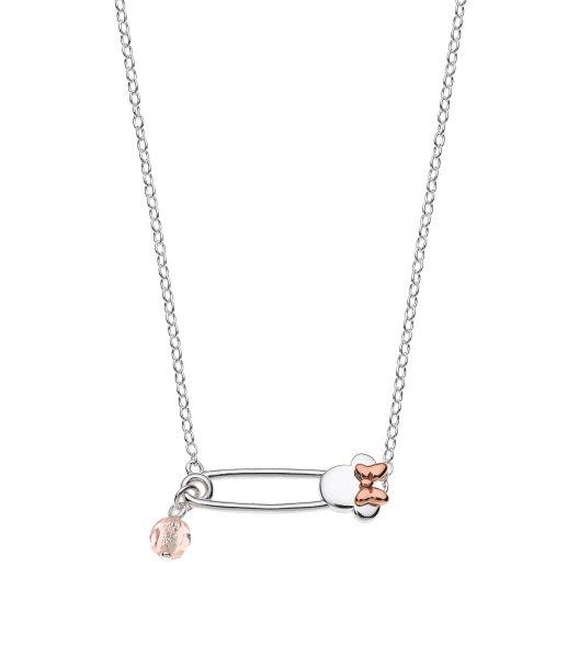 Disney Ezüst bicolor nyaklánc Minnie Mouse NS00014TRPL- 157.CS