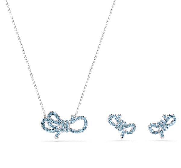Swarovski Bájos ékszerszett masnival Lifelong Bow (nyaklánc, fülbevaló)