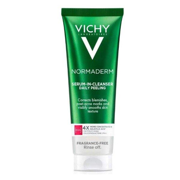 Vichy Tisztító szérum mindennapi bőrradírozáshoz Normaderm
(Serum-In-Cleanser Daily Peeling) 125 ml