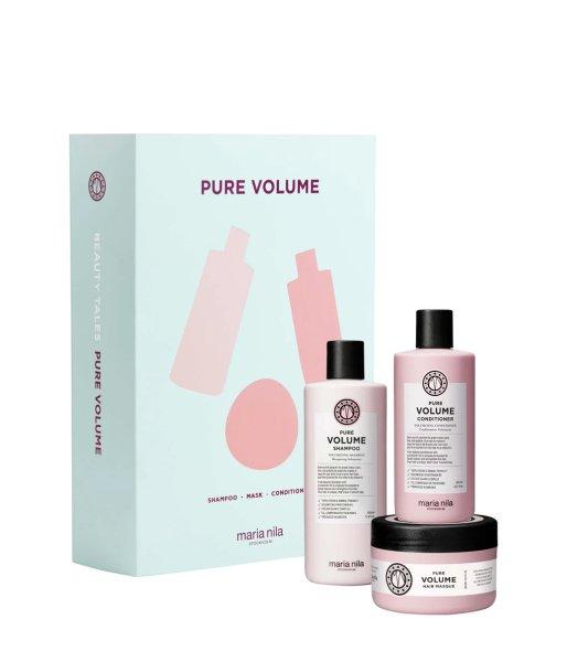 Maria Nila Volumennövelő ajándékcsomag vékonyszálú hajra Pure Volume