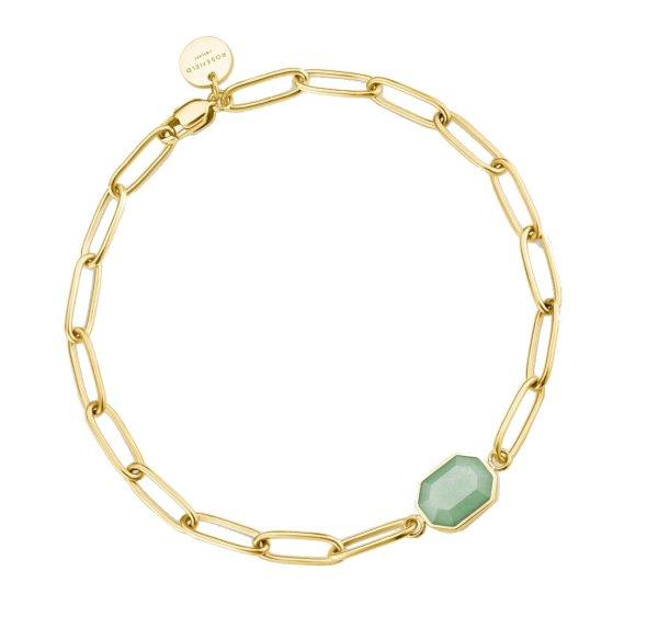 Rosefield Stílusos, aranyozott karkötő Essentials JBGGG-J662