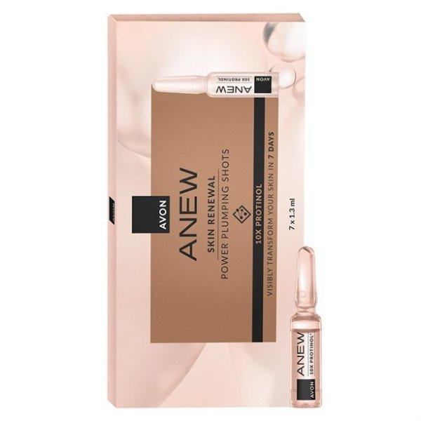 Avon Bőrmegújító ampullák Anew Skin Renewal (Power Plumping Shots) 7 x 1,3
ml