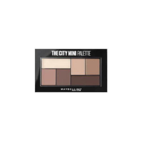 Maybelline Szemhéjfesték paletta The City Mini Palette 6 g 480 Matte About
Town