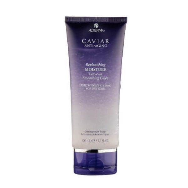 Alterna Kisimító hidratáló gél száraz és kreppesedő hajra Caviar
(Replenishing Moisture Leave-In Smoothing Gelee) 100 ml