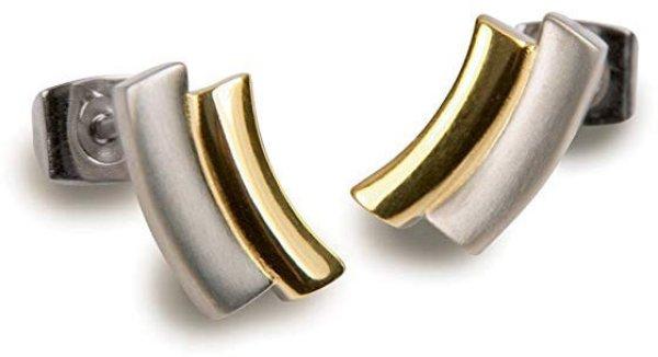 Boccia Titanium Aranyozott titán fülbevaló 0561-02
