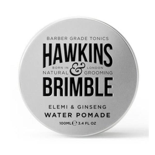 Hawkins & Brimble Vízbázisú hajpomádé elemi és ginzeng illattal (Elemi &
Ginseng Water Pomade) 100 ml