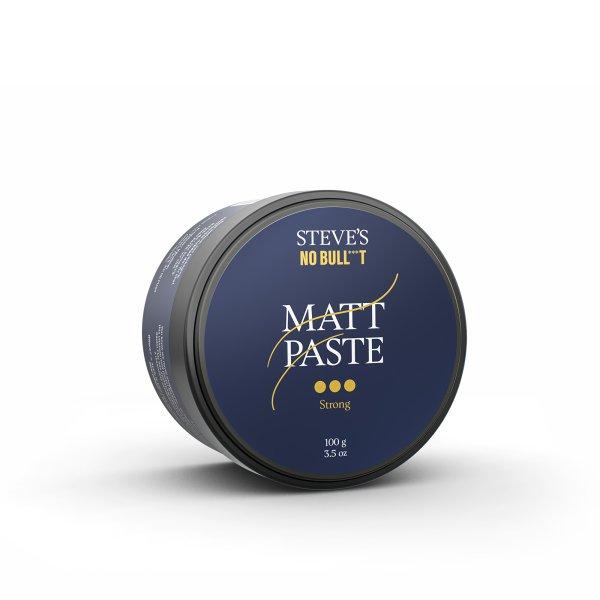 Steve's Mattító hajpaszta erős fixálással Szantálfa 100 g