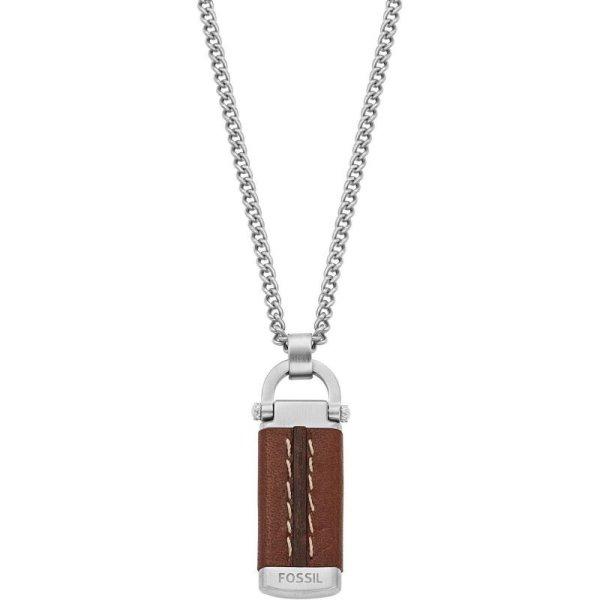 Fossil Férfi acél nyaklánc Heritage D-Link JF04399040