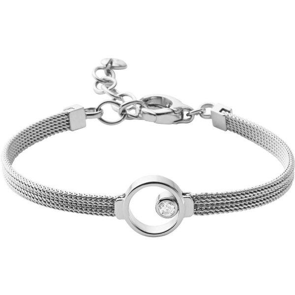 Skagen Bájos acél karkötő kristállyal Kariana SKJ0834040