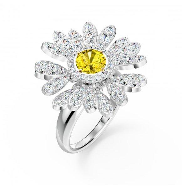 Swarovski Bájos gyűrű kristályokkal Eternal Flower 5534936 52 mm
