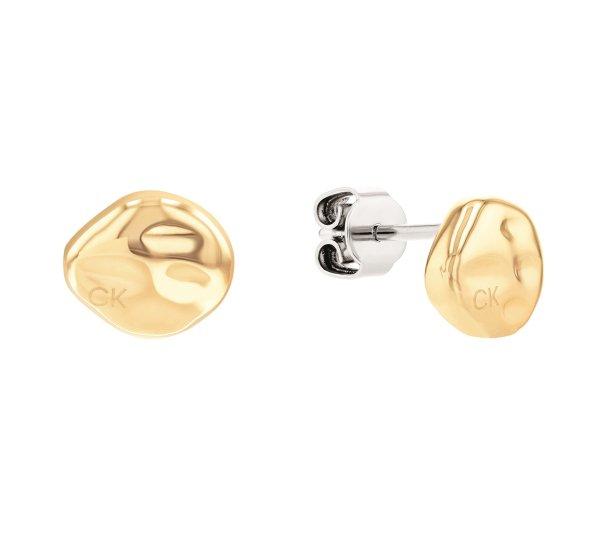 Calvin Klein Ötletes aranyozott fülbevaló 35000117