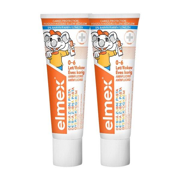Elmex Gyermek fogkrém Kids Duopack 2 x 50 ml