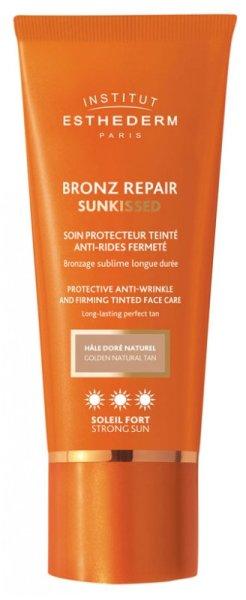 Institut Esthederm Színezett ránctalanító és feszesítő fényvédő magas
védelemmel Bronz Repair Sunkissed Strong Sun (Face Care) 50 ml