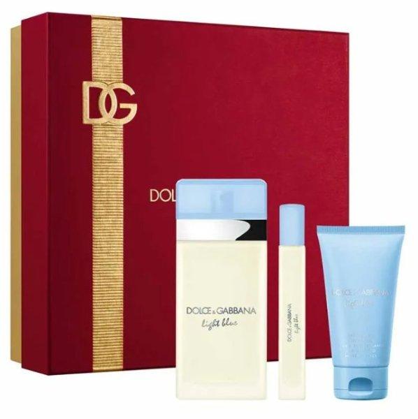 Dolce & Gabbana Light Blue - EDT 100 ml + testápoló krém 50 ml + EDT 10 ml