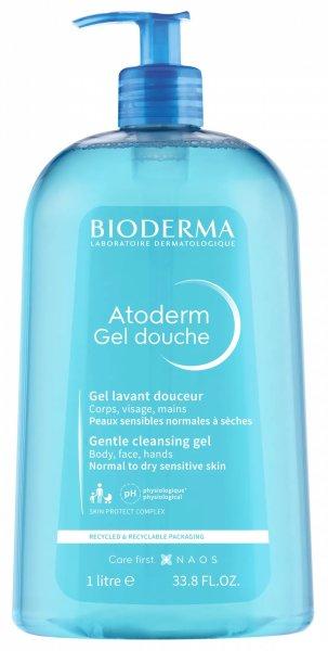 Bioderma Tápláló tusfürdő száraz bőrre Atoderm (Gentle Shower Gel) 1000
ml