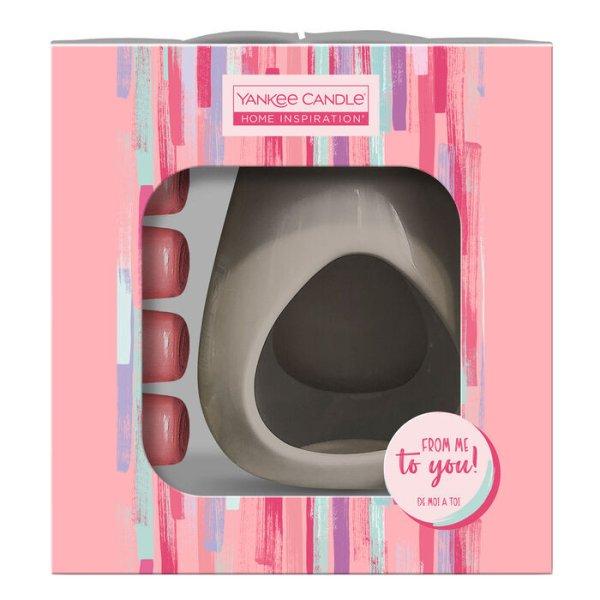 Yankee Candle Ajándék viaszkészlet aromalámpával Home Inspiration Cherry
Vanilla