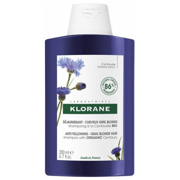 Klorane Sárga hajtónust semlegesítő hajbalzsam Chrpa BIO 400 ml