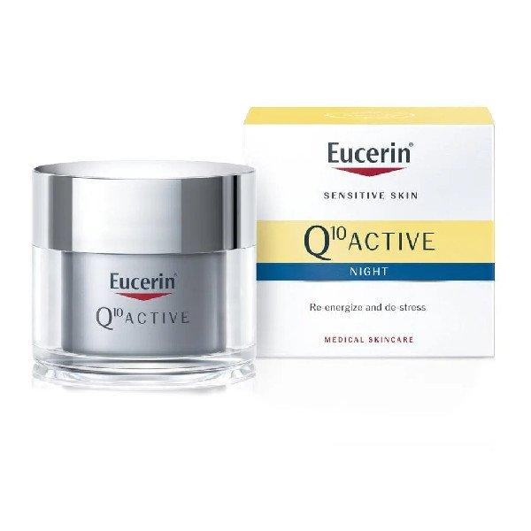 Eucerin Ránctalanító éjszakai krém minden típusú érzékeny bőrre Q10
Active 50 ml
