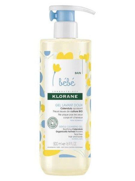 Klorane Gyengéd mosakodógél gyermekeknek születéstől kezdve (Gentle
Cleansing Gel) 500 ml